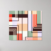 Geometrisch Abstract canvas (Voorkant)