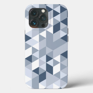 Geometrisch Abstract driehoekspatroon iPhone Case