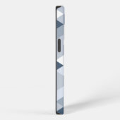 Geometrisch Abstract driehoekspatroon iPhone Case Hoesje (Rechterkant)