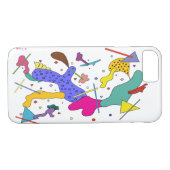 Geometrisch Abstract Expressionisme Kubisme Cool Case-Mate iPhone Case (Achterkant (Horizontaal))