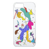 Geometrisch Abstract Expressionisme Kubisme Cool Case-Mate iPhone Case (Achterkant)