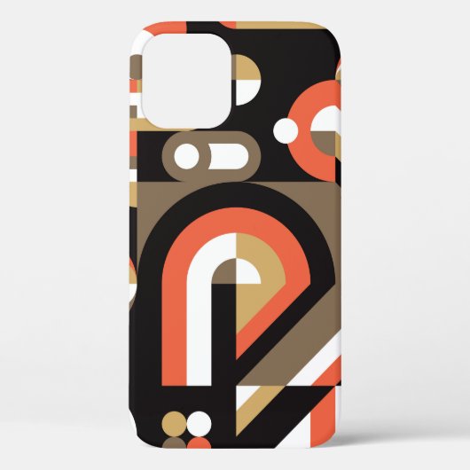 Geometrisch Abstract: Futuristisch kunstwerkontwer Case-Mate iPhone Case (Achterkant)