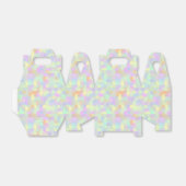 Geometrisch Abstract gedempt pasta Boho Mod Bedankdoosjes (Uitgevouwen)