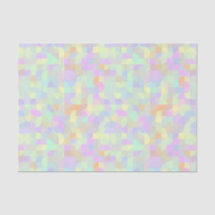Geometrisch Abstract gedempt pasta Boho Mod Tissuepapier