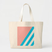 geometrisch, abstract grote tote bag (Voorkant)