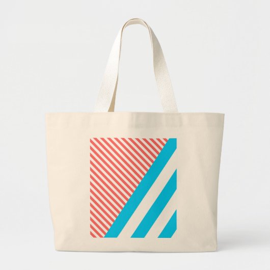geometrisch, abstract grote tote bag (Voorkant)