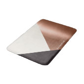 Geometrisch Abstract kleurenblok Badmat (Gekanteld)