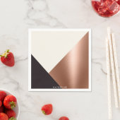 Geometrisch Abstract kleurenblok Servet (Insitu)