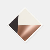 Geometrisch Abstract kleurenblok Servet (Hoek)