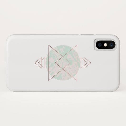 Geometrisch Abstract kunstontwerp Case-Mate iPhone Case (Achterkant (horizontaal))
