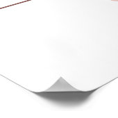 Geometrisch Abstract kunstontwerp Poster (Hoek)