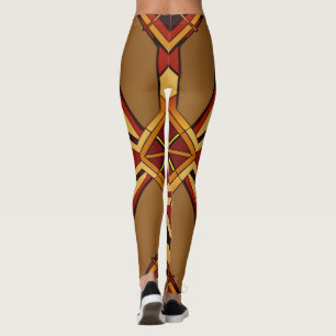 Geometrisch Abstract Leggings