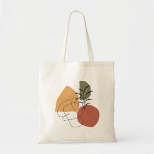 Geometrisch, Abstract, minimaal, modern, pastel Tote Bag