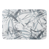 Geometrisch Abstract minimumvormig ontwerp Badmat (Voorkant)