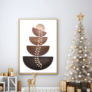 Geometrisch abstract modern minimal wall art poste poster