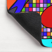 Geometrisch abstract muismat (Hoek)