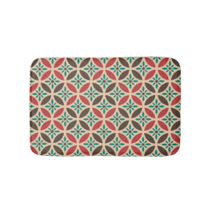 geometrisch, abstract naadloos patroon. badmat