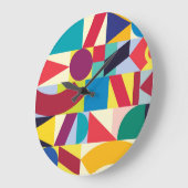 Geometrisch Abstract: naadloos patroon. Grote Klok (Hoek)