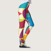Geometrisch Abstract: naadloos patroon. Leggings (Rechts)