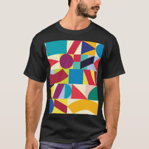 Geometrisch Abstract:  naadloos patroon. T-shirt