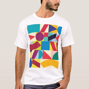 Geometrisch Abstract: naadloos patroon. T-shirt