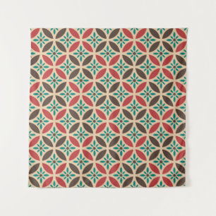 geometrisch, abstract naadloos patroon. wandkleed