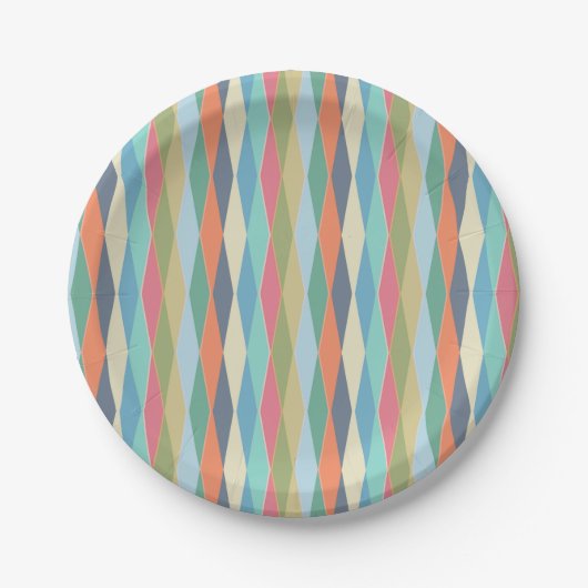 Geometrisch, abstract. papieren bordje (Voorkant)