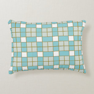 Geometrisch Abstract Patroon Accent Kussen