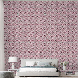geometrisch abstract patroon en mandala's behang