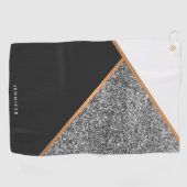 Geometrisch Abstract patroon Golfhanddoek (Horizontaal)