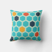 Geometrisch Abstract patroon Kussen (Achterkant)