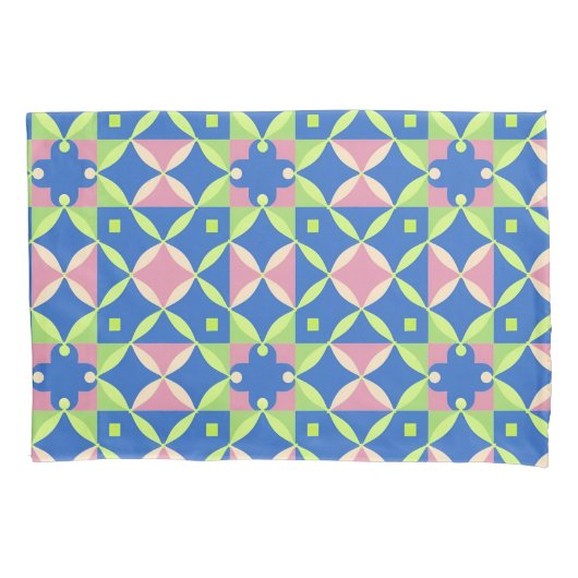 Geometrisch Abstract Patroon Kussensloop (Voorkant)