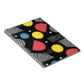 Geometrisch Abstract patroon Notitieboek (Rechterzijde)
