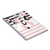 Geometrisch abstract patroon notitieboek (Rechterzijde)