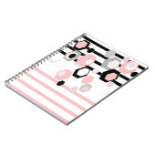 Geometrisch abstract patroon notitieboek (Linkerzijde)