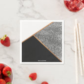 Geometrisch Abstract patroon Servet (Insitu)