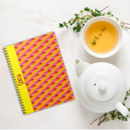 Geometrisch abstract patroon Spiral Foto Notitiebo Notitieboek