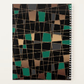 Geometrisch, abstract planner (Achterkant)