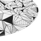 Geometrisch Abstract: Polygonale achtergrondkunst. Snijplank (Hoek)