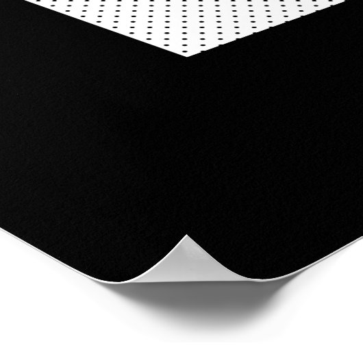 Geometrisch Abstract Poster (Hoek)