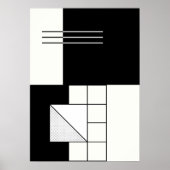 Geometrisch Abstract Poster (Voorkant)