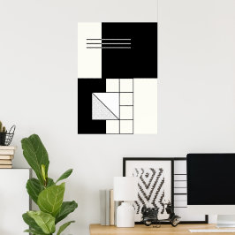 Geometrisch Abstract Poster