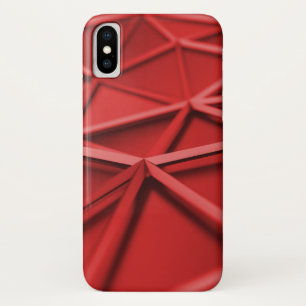 geometrisch abstract rood Case-Mate iPhone case