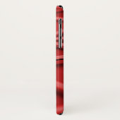 geometrisch abstract rood Case-Mate iPhone case (Achterkant/links)