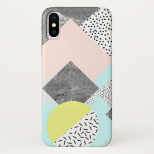 Geometrisch Abstract Scandi-ontwerp Case-Mate iPhone Case