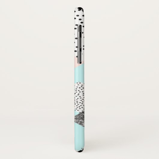 Geometrisch Abstract Scandi-ontwerp Case-Mate iPhone Case (Achterkant/links)