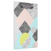 Geometrisch Abstract Scandi-ontwerp Klembord (Rechts)