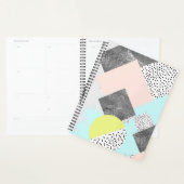 Geometrisch Abstract Scandi-ontwerp Planner (Display)