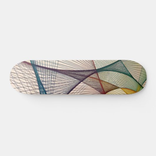 Geometrisch Abstract Skateboard Deck (Horizontaal)