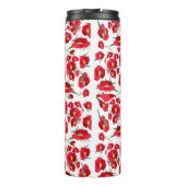 Geometrisch Abstract Starburst Floral-geïnspireerd Thermosbeker (Achterkant)